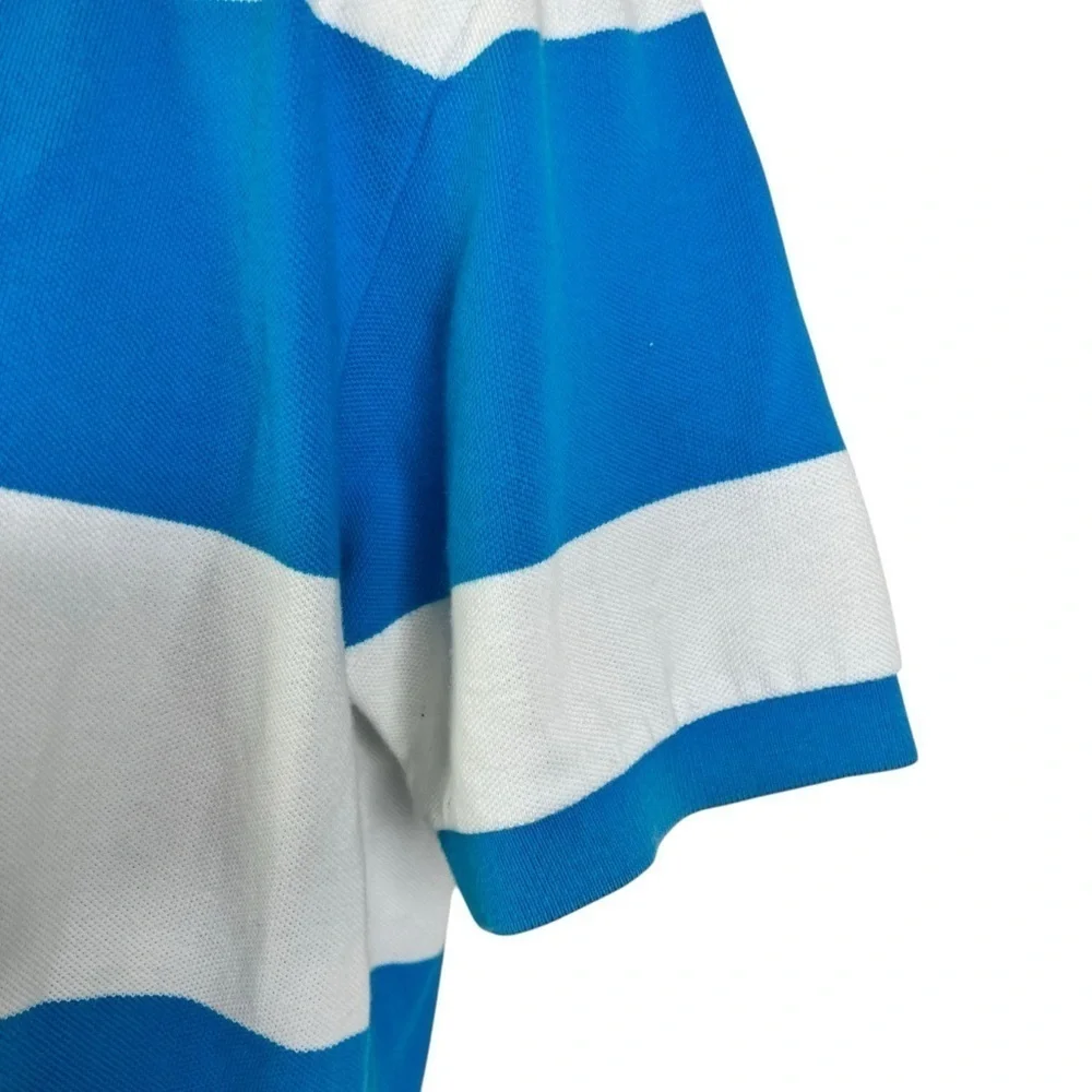 Polo by Ralph Lauren Blue and White Striped Men's Shirt size M